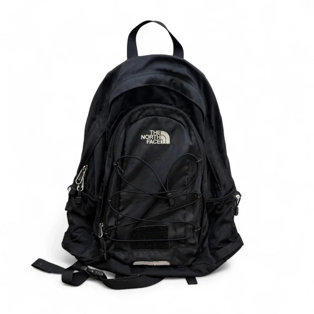 The North Face Jester Backpack Black Classic Utility Hiking Camping Hard Shell
